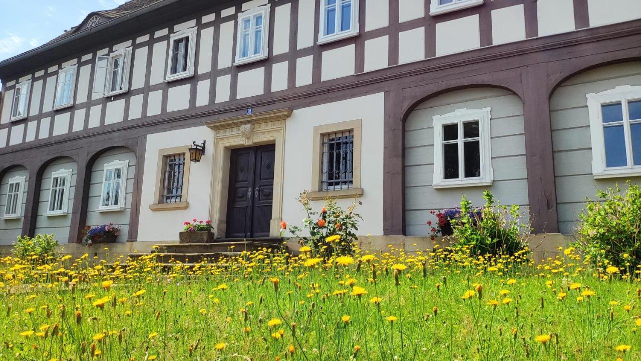 Komfort-Ferienwohnung "Zur Schmiedebruecke" Großschönau Exterior foto